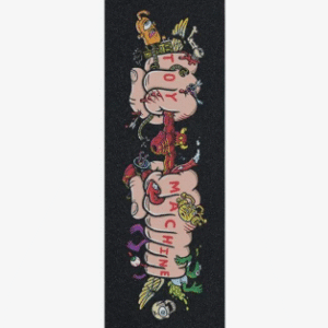 lija para skate toy machine "fists" graphic griptape